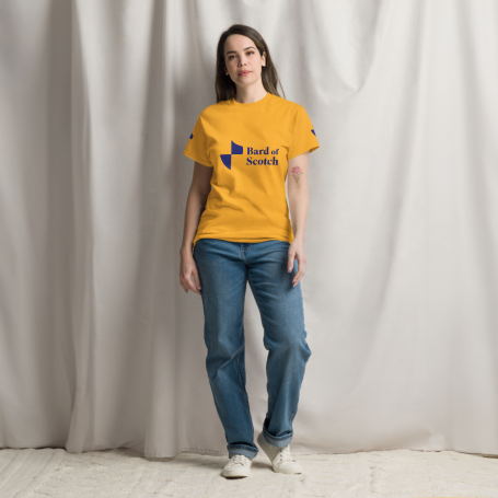Woman_Yellow_b;ue_Tshirt